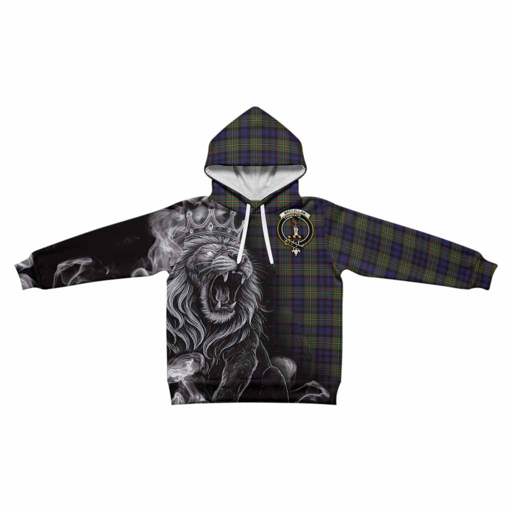 MacLellan (McLellan) Tartan Kid Hoodie Roaring Lion Heritage