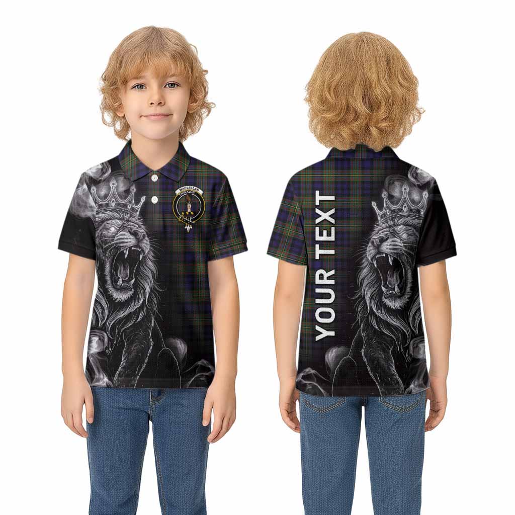 MacLellan (McLellan) Tartan Kid Polo Shirt Roaring Lion Heritage