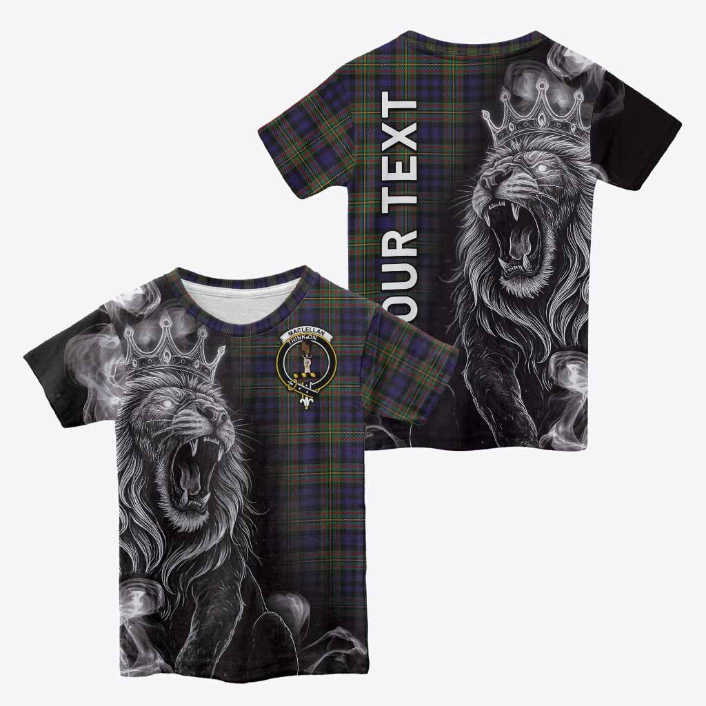 MacLellan (McLellan) Tartan Kid T-shirt Roaring Lion Heritage