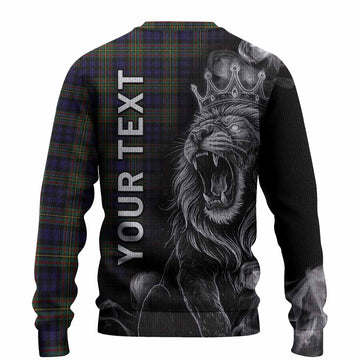 MacLellan (McLellan) Tartan Knitted Sweater Roaring Lion Heritage
