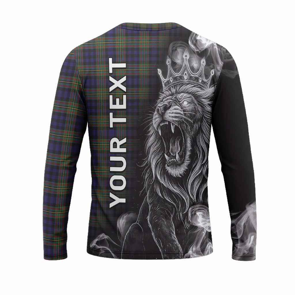 MacLellan (McLellan) Tartan Long Sleeve T-Shirt Roaring Lion Heritage