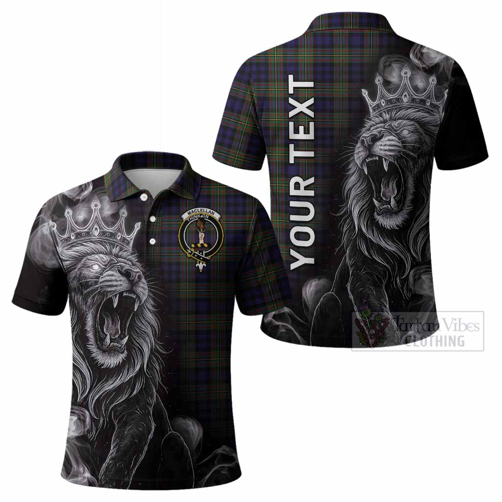 MacLellan (McLellan) Tartan Polo Shirt Roaring Lion Heritage