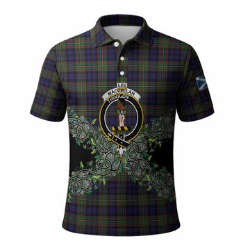 MacLellan (McLellan) Tartan Polo Shirt Thistle Scottish Spirit