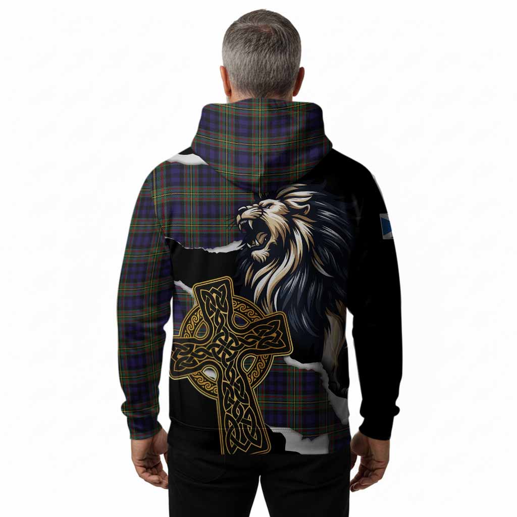 MacLellan (McLellan) Tartan Scottish Hoodie Lion Celtic Heritage