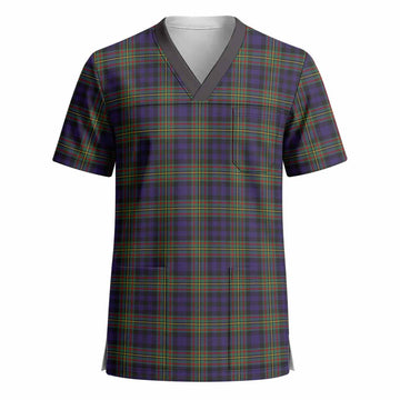 MacLellan (McLellan) Tartan Scrub Top - Tartan Vibes Clothing