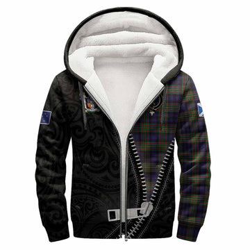 MacLellan (McLellan) Tartan Sherpa Hoodie New Zealand Pattern Unique Zipper Stylized