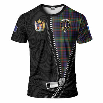 MacLellan (McLellan) Tartan T-Shirt New Zealand Pattern Unique Zipper Stylized