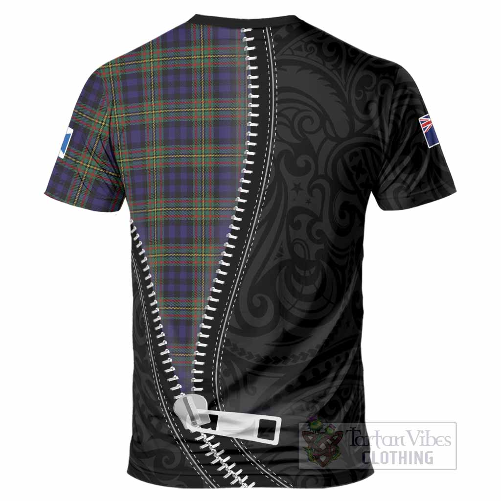 MacLellan (McLellan) Tartan T-Shirt New Zealand Pattern Unique Zipper Stylized