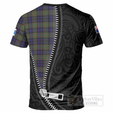MacLellan (McLellan) Tartan T-Shirt New Zealand Pattern Unique Zipper Stylized