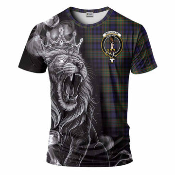 MacLellan (McLellan) Tartan T-Shirt Roaring Lion Heritage