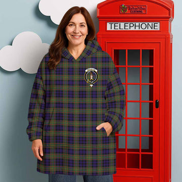MacLellan (McLellan) Tartan Wearable Blanket with Family Crest - Tartan Vibes Clothing
