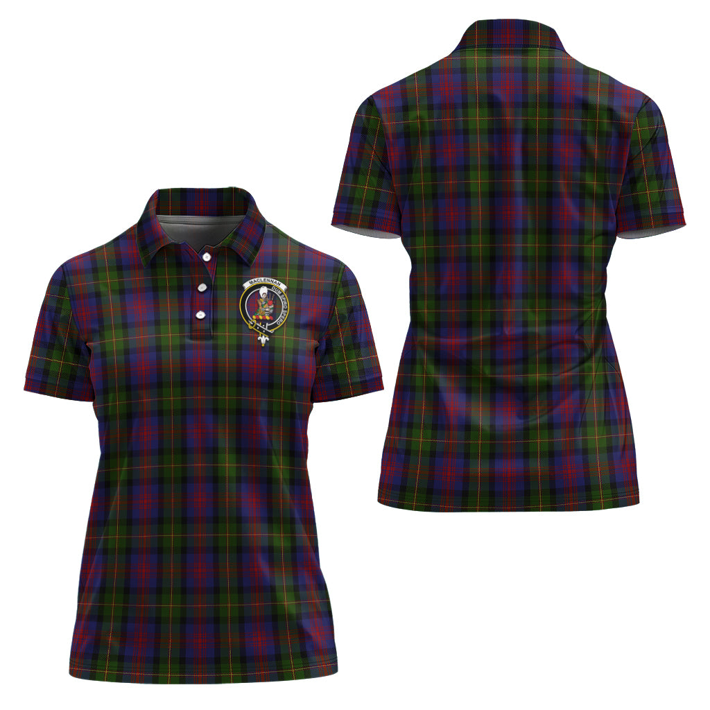 maclennan-tartan-polo-shirt-with-family-crest-for-women