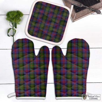 MacLennan (McLennan) Tartan Combo Oven Mitt & Pot-Holder Combo 1 Oven Mitt & 1 Pot-Holder White - Tartan Vibes Clothing