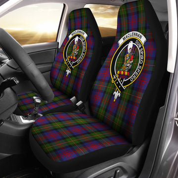 MacLennan Tartan Car Seat Cover with Family Crest One Size - Tartanvibesclothing