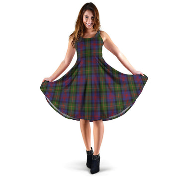 MacLennan (McLennan) Tartan Sleeveless Midi Womens Dress