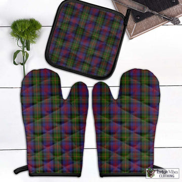 MacLennan (McLennan) Tartan Combo Oven Mitt & Pot-Holder Combo 1 Oven Mitt & 1 Pot-Holder Black - Tartan Vibes Clothing