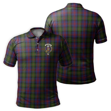 MacLennan (McLennan) Tartan Men's Polo Shirt with Family Crest