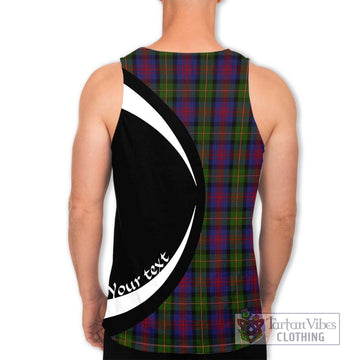 MacLennan (McLennan) Tartan Men's Tank Top with Family Crest Circle Style - Tartan Vibes Clothing