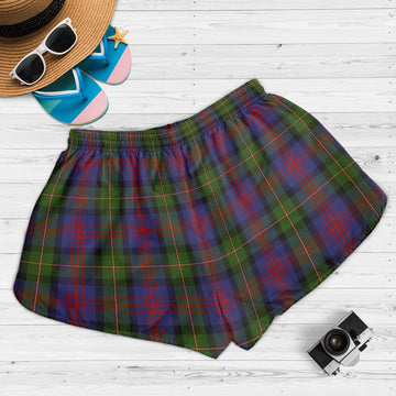 maclennan-tartan-womens-shorts-with-family-crest