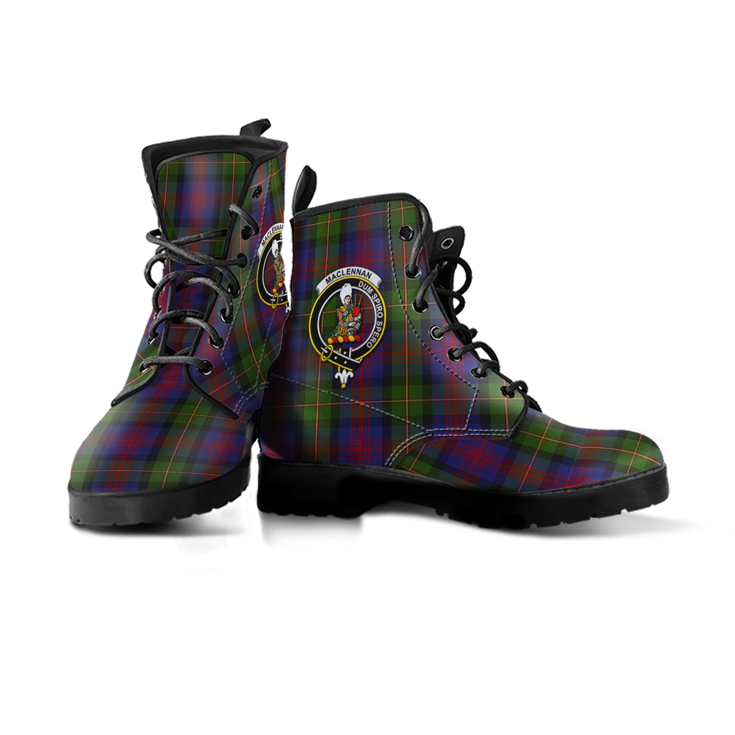 maclennan-tartan-leather-boots-with-family-crest