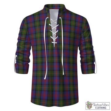 Tartan Vibes Clothing MacLennan Tartan Men's Scottish Traditional Jacobite Ghillie Kilt Shirt
