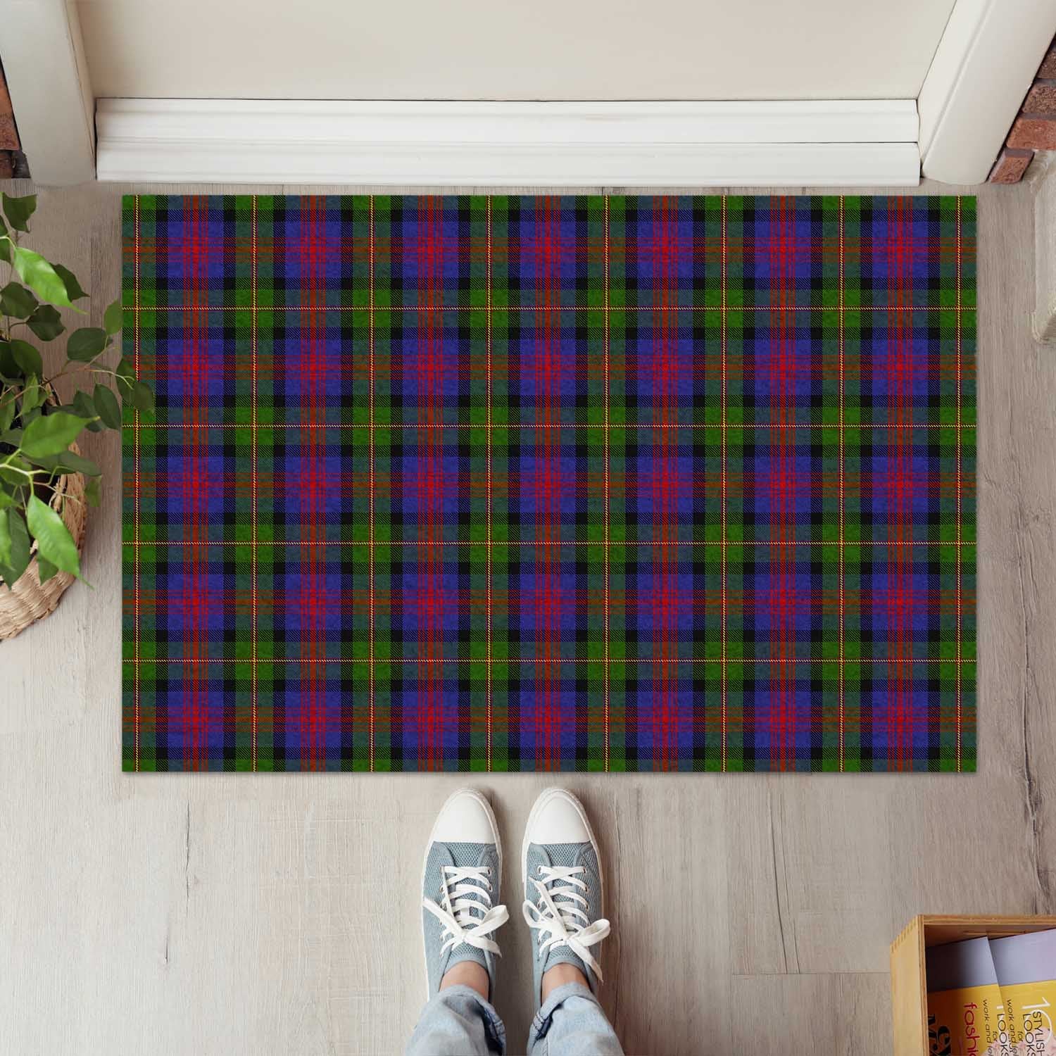 MacLennan Tartan Door Mat - Tartanvibesclothing