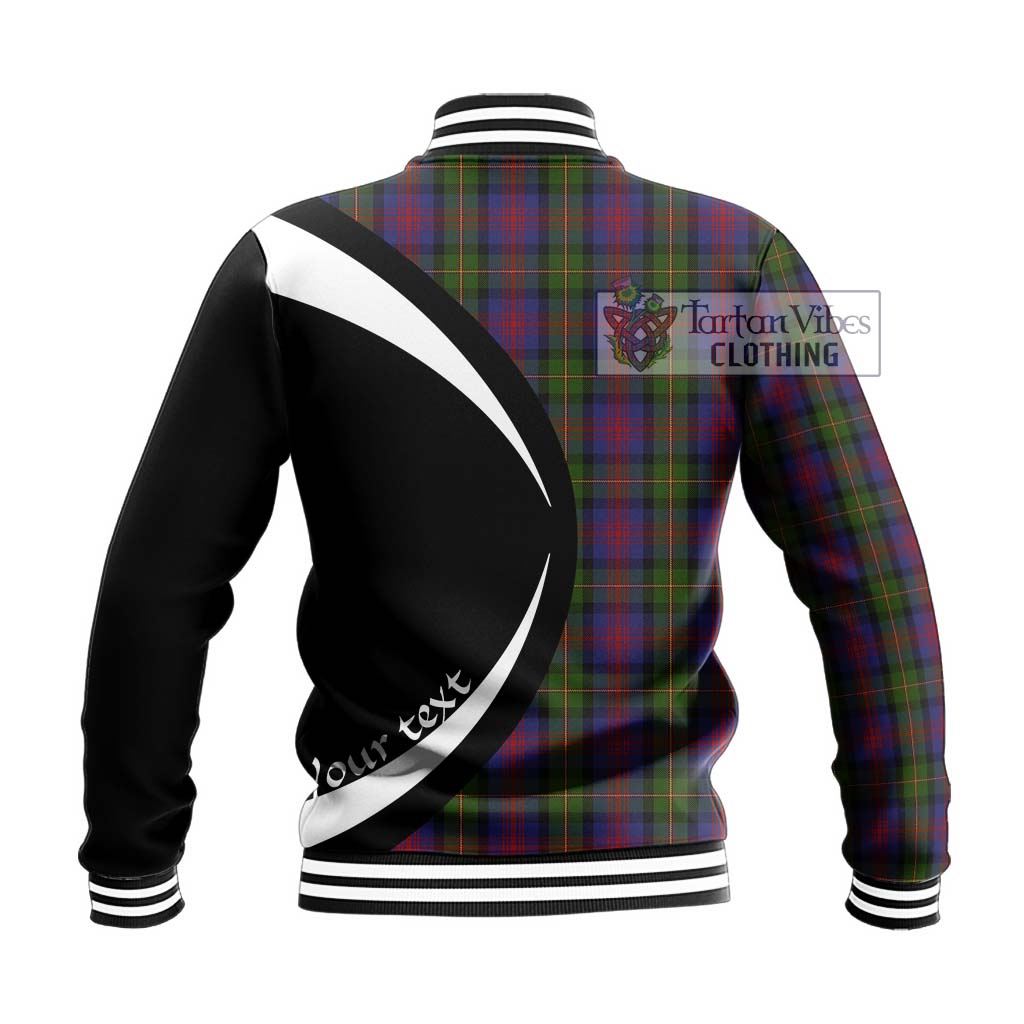MacLennan (McLennan) Tartan Baseball Jacket with Family Crest Circle Style - Tartan Vibes Clothing