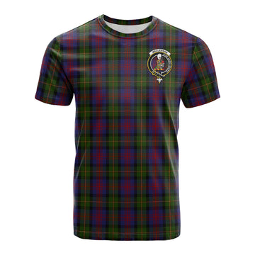 MacLennan (McLennan) Tartan T-Shirt with Family Crest - Tartan Vibes Clothing