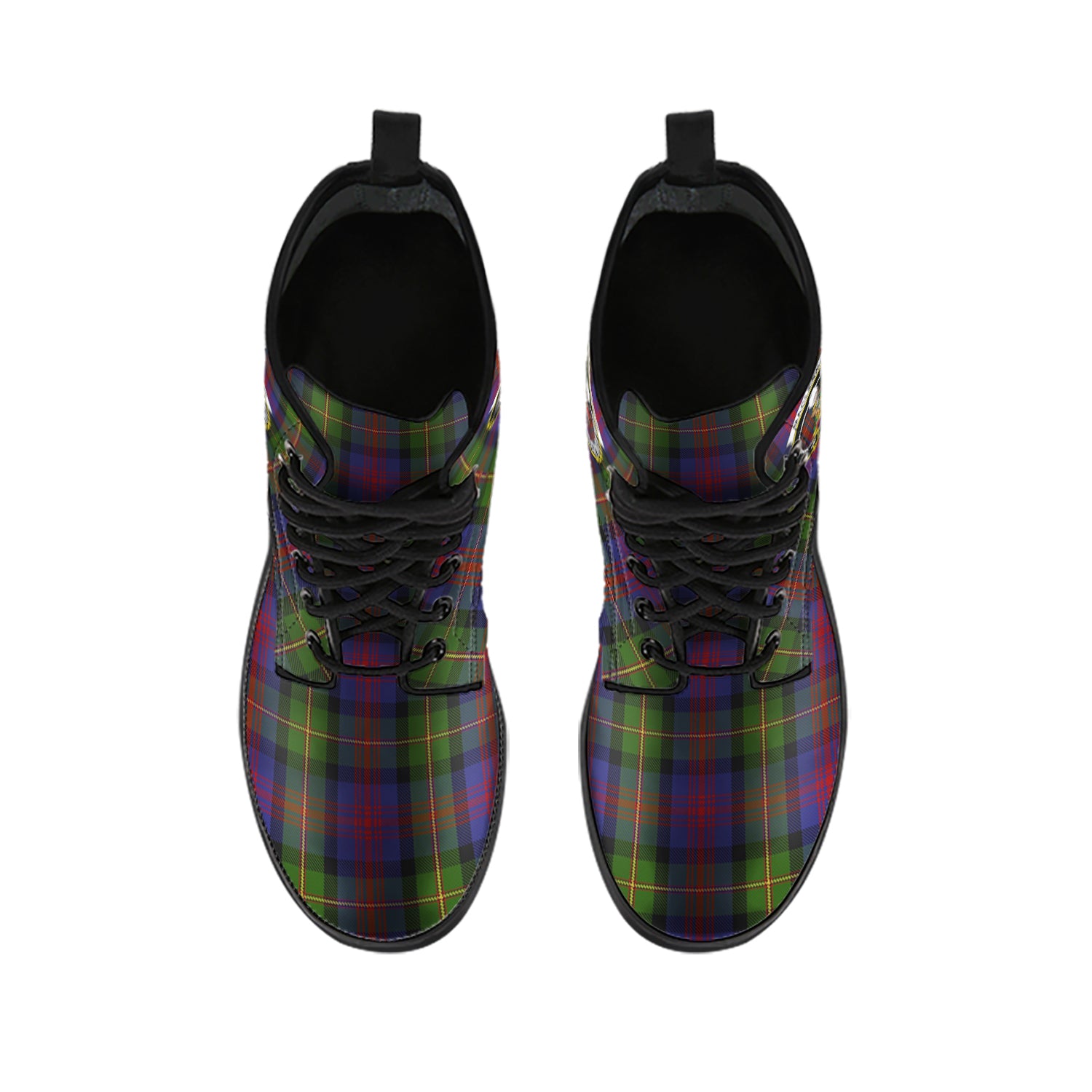 maclennan-tartan-leather-boots-with-family-crest