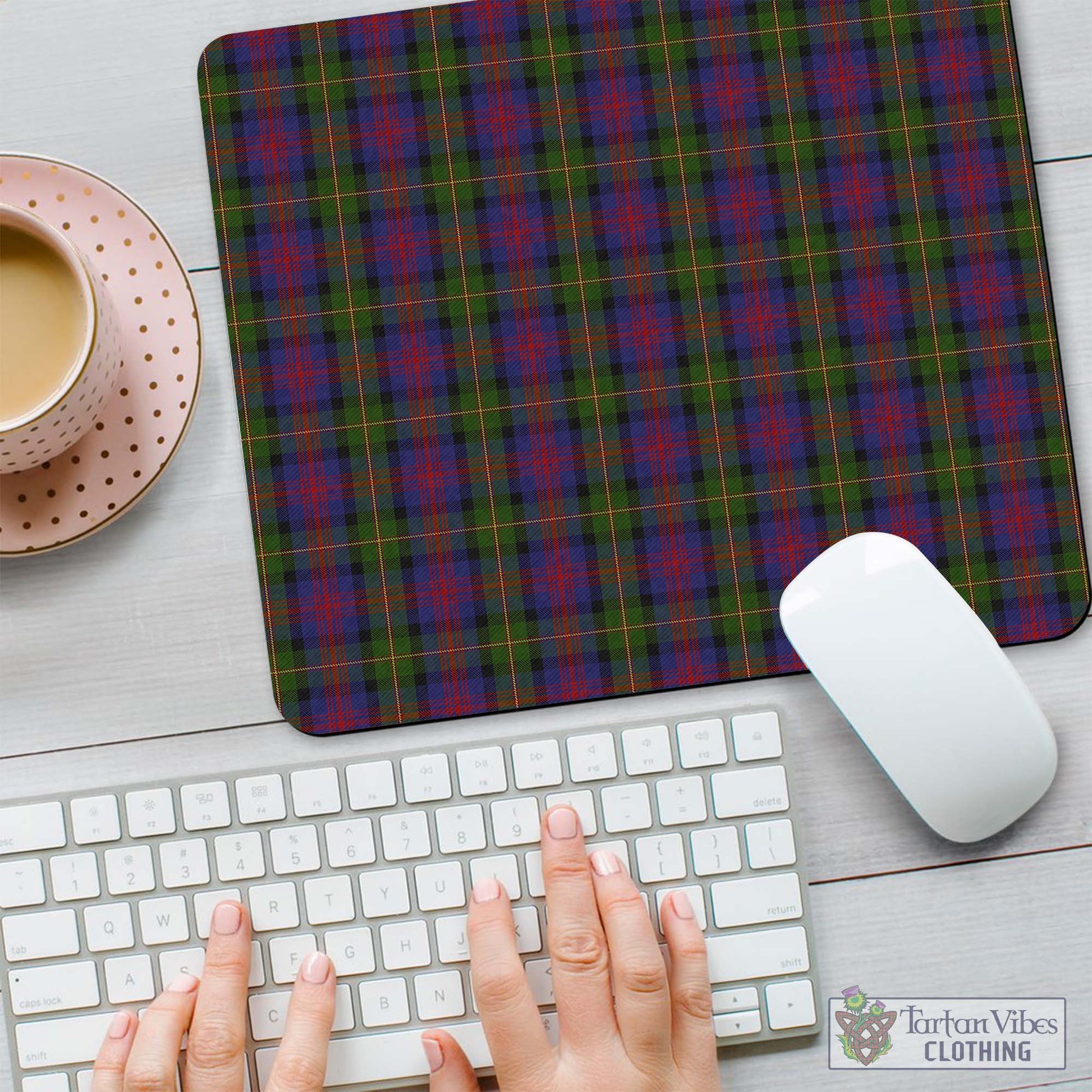 Tartan Vibes Clothing MacLennan Tartan Mouse Pad