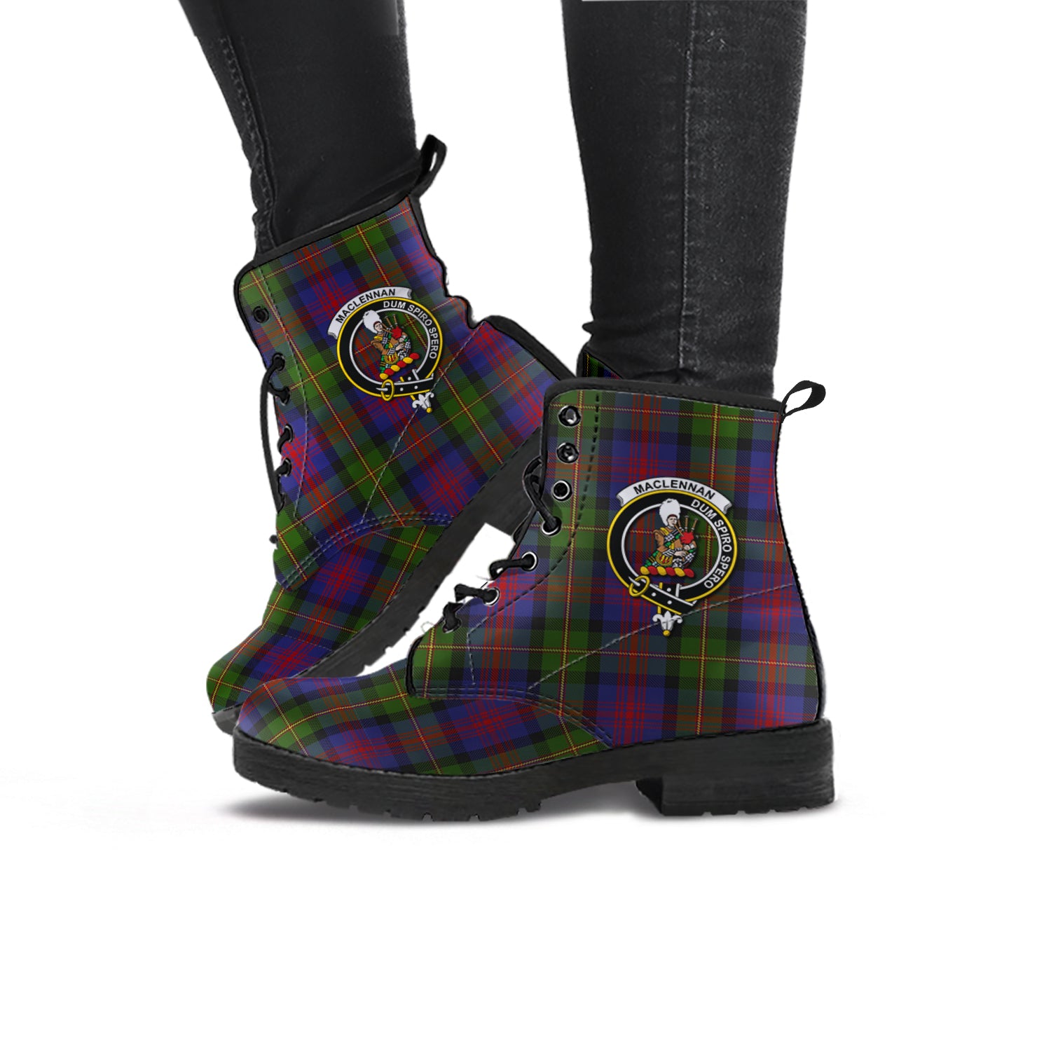 maclennan-tartan-leather-boots-with-family-crest