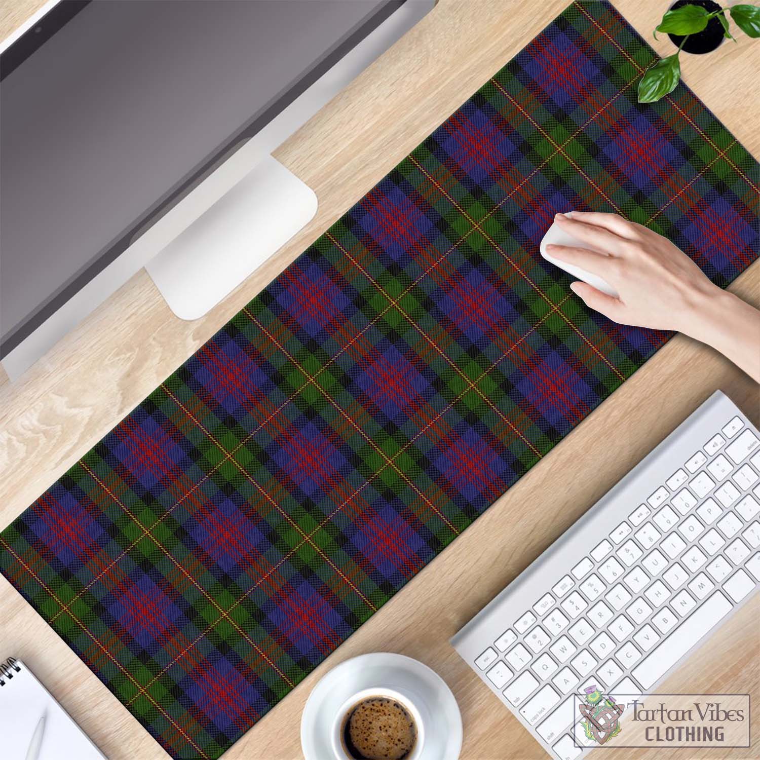 Tartan Vibes Clothing MacLennan Tartan Mouse Pad