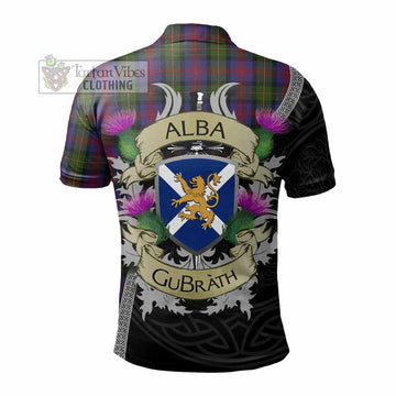 MacLennan (McLennan) Tartan Family Crest Polo Shirt Lion Rampant Royal Thistle Shield Celtic Inspired