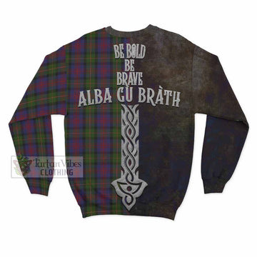 MacLennan (McLennan) Tartan Family Crest Sweatshirt Alba Gu Brath Be Brave Lion Ancient Style