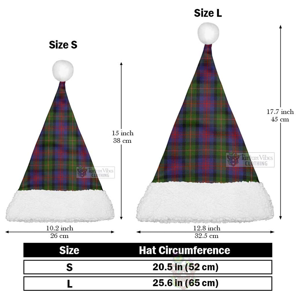 Tartan Vibes Clothing MacLennan (McLennan) Tartan Christmas Santa Hats