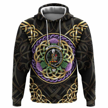 MacLennan (McLennan) Clan Crest Hoodie Celtic Scottish Thistle