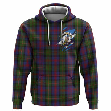 MacLennan (McLennan) Clan Crest In Me Tartan Hoodie Scotland Flag Style