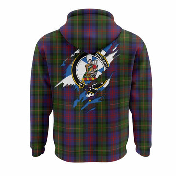 MacLennan (McLennan) Clan Crest In Me Tartan Hoodie Scotland Flag Style