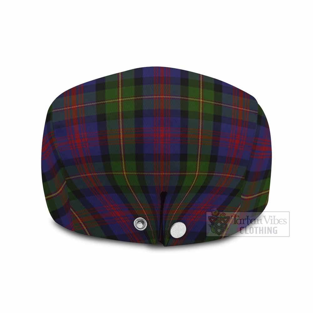 MacLennan (McLennan) Family Crest Tartan Jeff Cap, Tartan Flat Cap