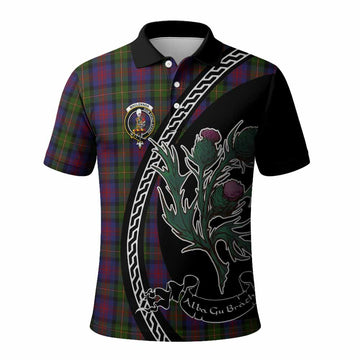 MacLennan (McLennan) Family Crest Tartan Polo Shirt Alba Thistle Inspired