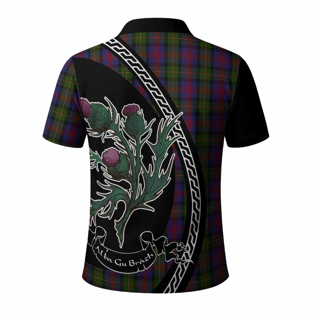 MacLennan (McLennan) Family Crest Tartan Polo Shirt Alba Thistle Inspired - Tartan Vibes Clothing