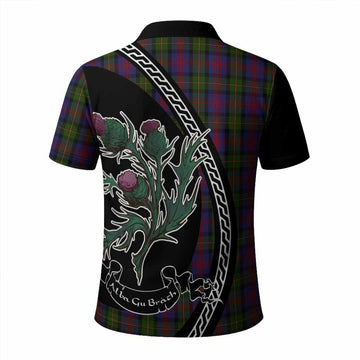 MacLennan (McLennan) Family Crest Tartan Polo Shirt Alba Thistle Inspired