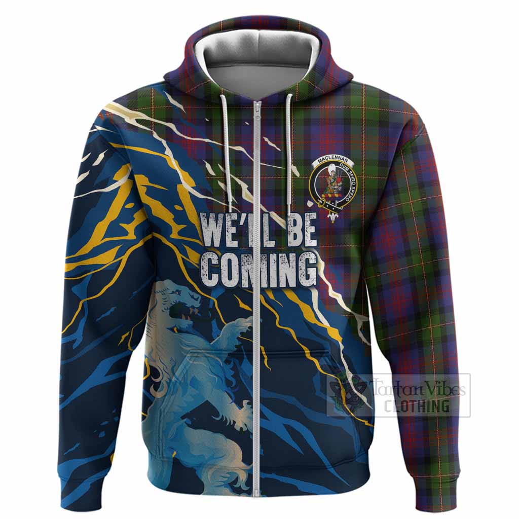 MacLennan (McLennan) Scotland Tartan Hoodie WC2026 Football - We'll Be Coming