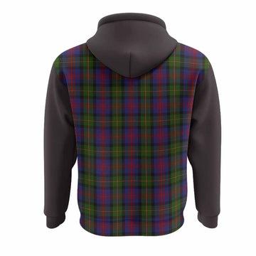 MacLennan (McLennan) Tartan Accent Hoodie with Family Crest