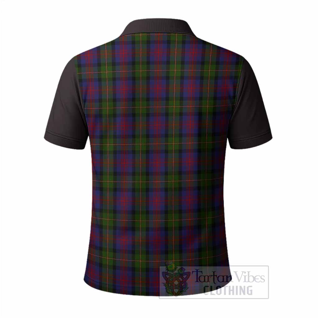 MacLennan (McLennan) Tartan Accent Polo Shirt with Family Crest