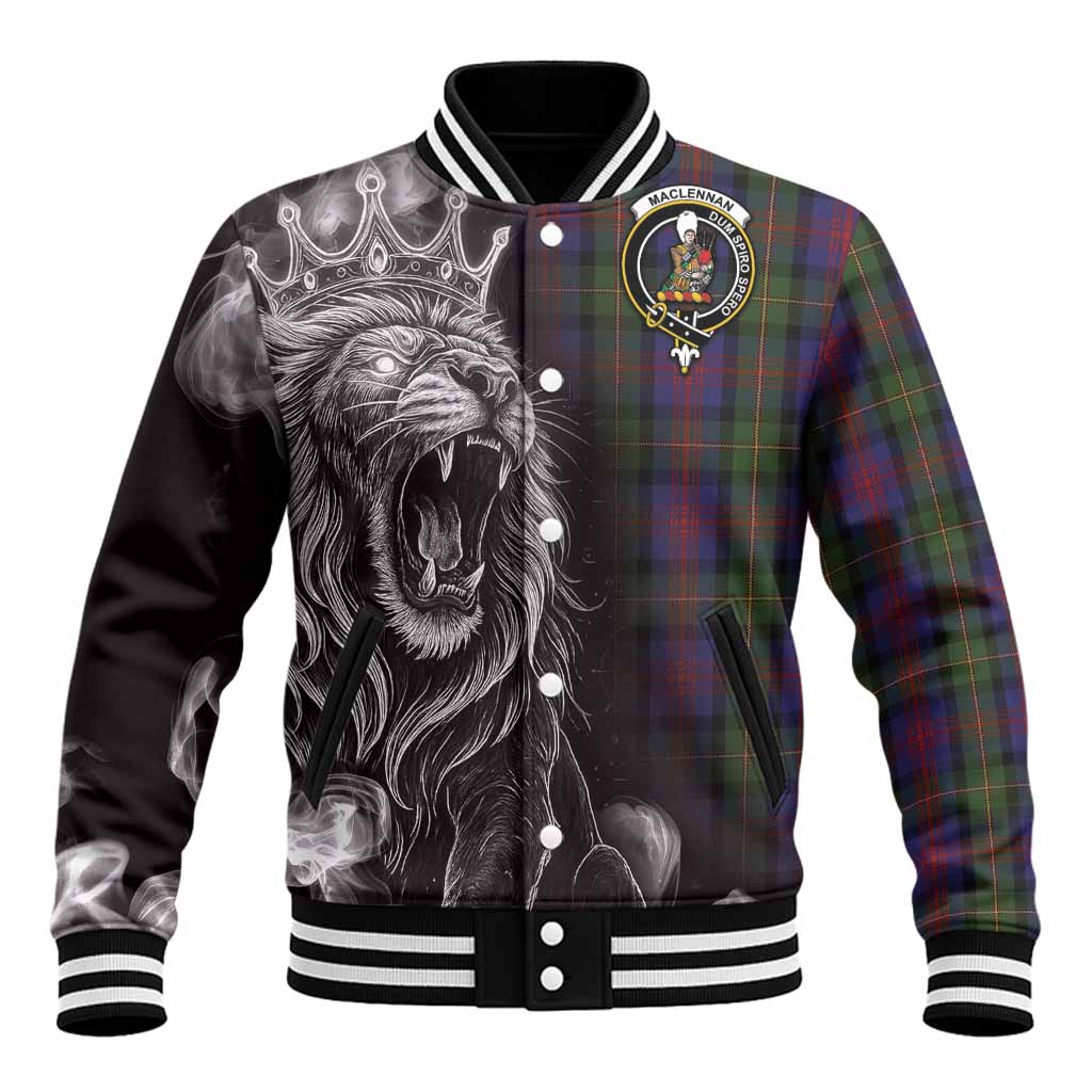 MacLennan (McLennan) Tartan Baseball Jacket Roaring Lion Heritage