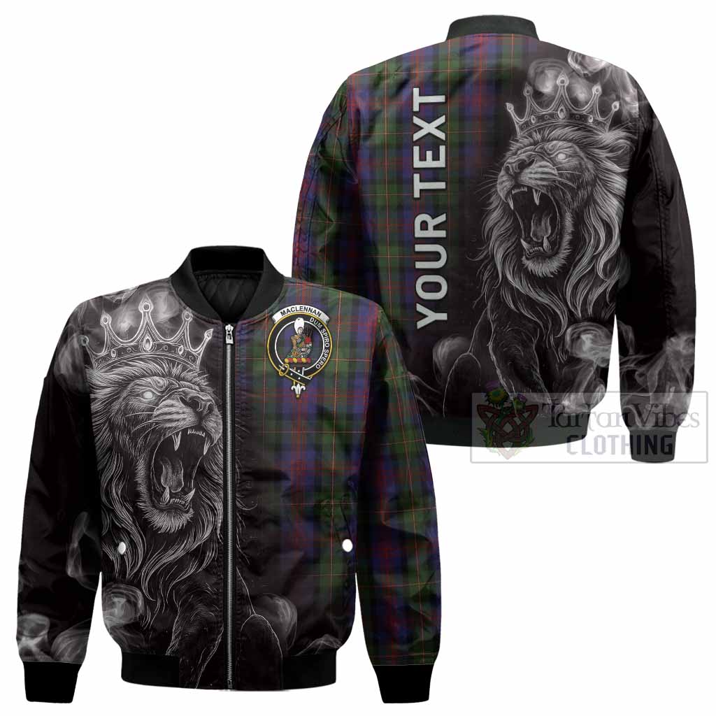 MacLennan (McLennan) Tartan Bomber Jacket Roaring Lion Heritage