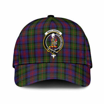 MacLennan (McLennan) Tartan Classic Cap with Family Crest