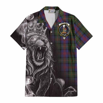 MacLennan (McLennan) Tartan Cotton Hawaiian Shirt Roaring Lion Heritage