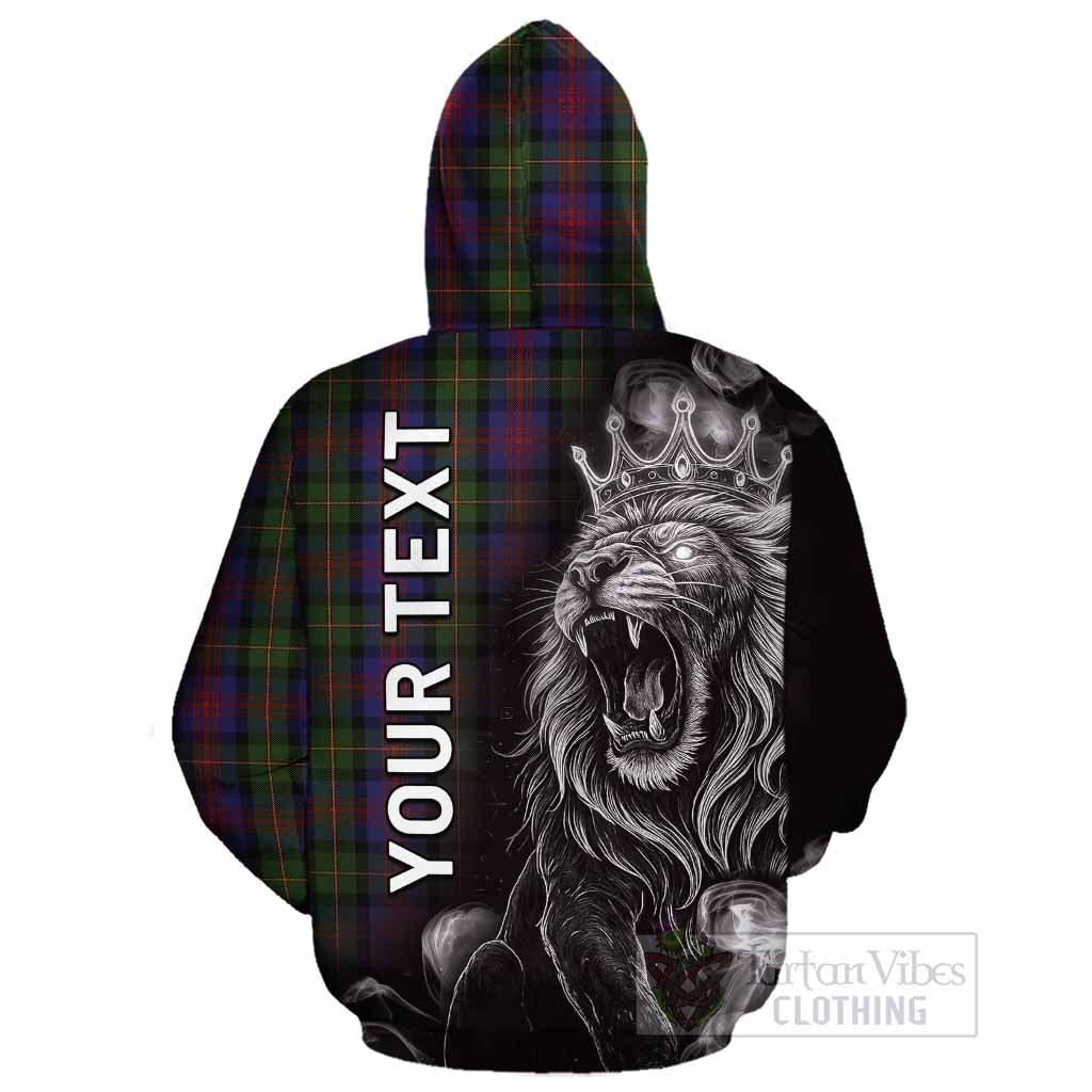 MacLennan (McLennan) Tartan Cotton Hoodie Roaring Lion Heritage